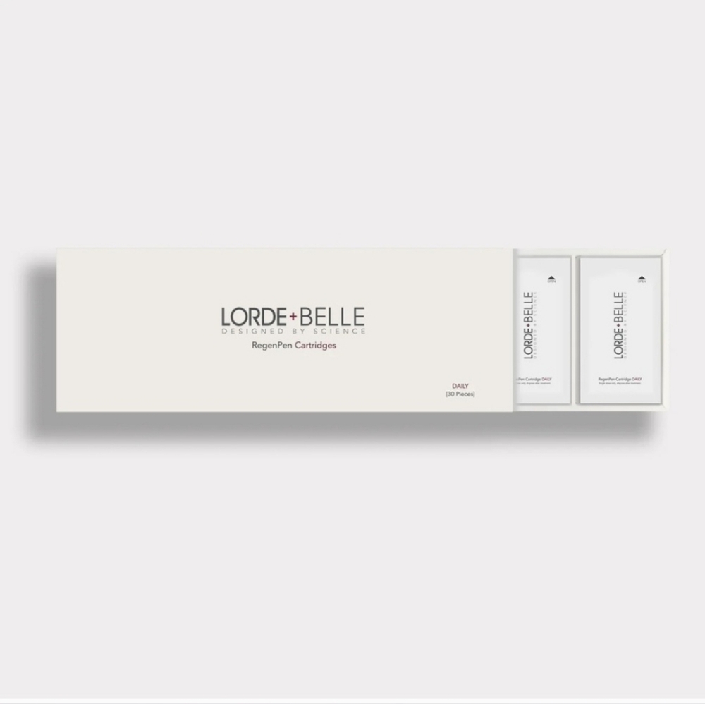 NIB LORDE + BELLEREGENPEN DAILY CARTRIDGE - 30 PK